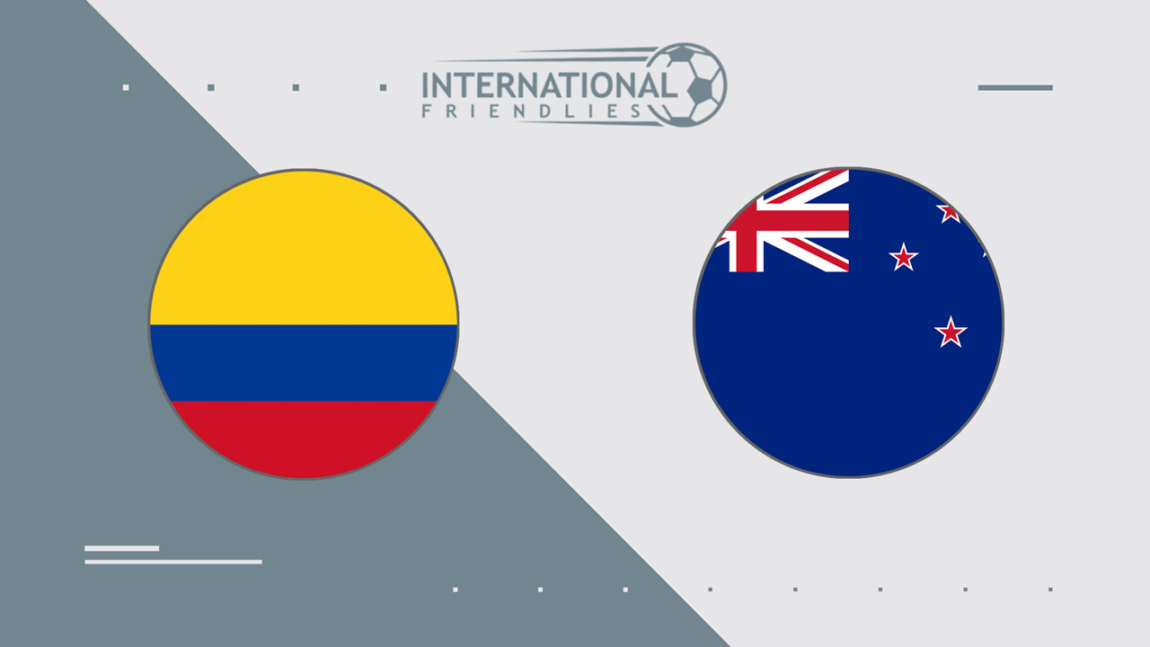Colombia vs New Zealand poster Colombia vs New Zealand poster