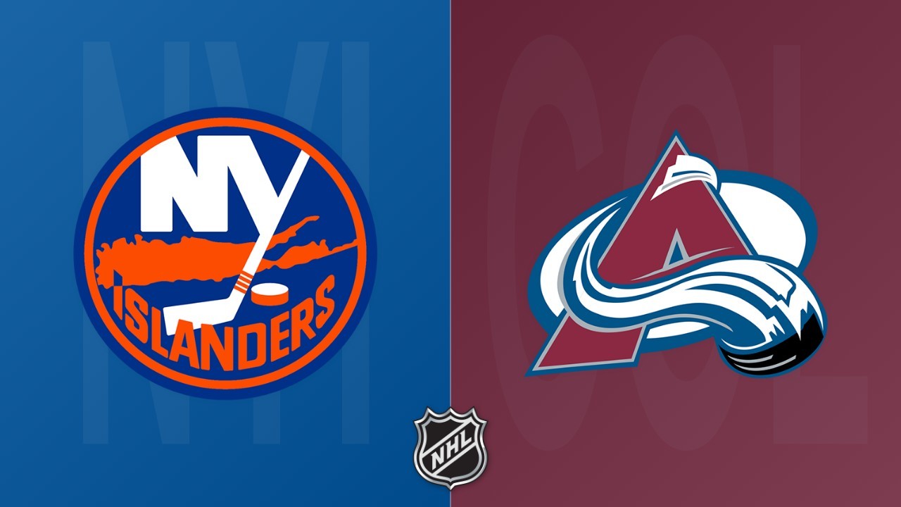 Colorado Avalanche vs New York Islanders poster
