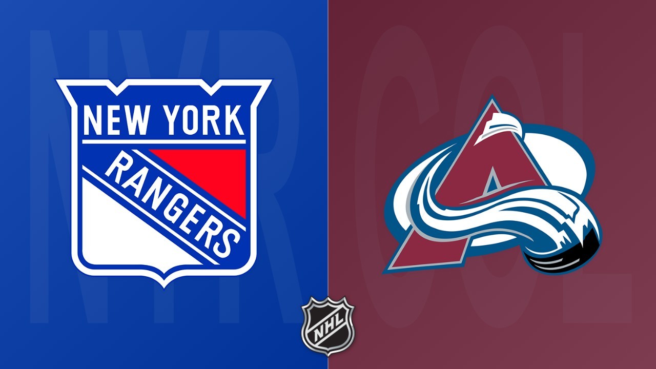 Colorado Avalanche vs New York Rangers poster Colorado Avalanche vs New York Rangers poster