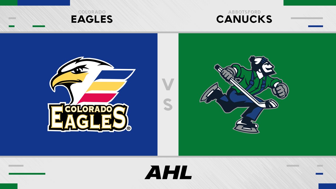 Colorado Eagles vs Abbotsford Canucks poster