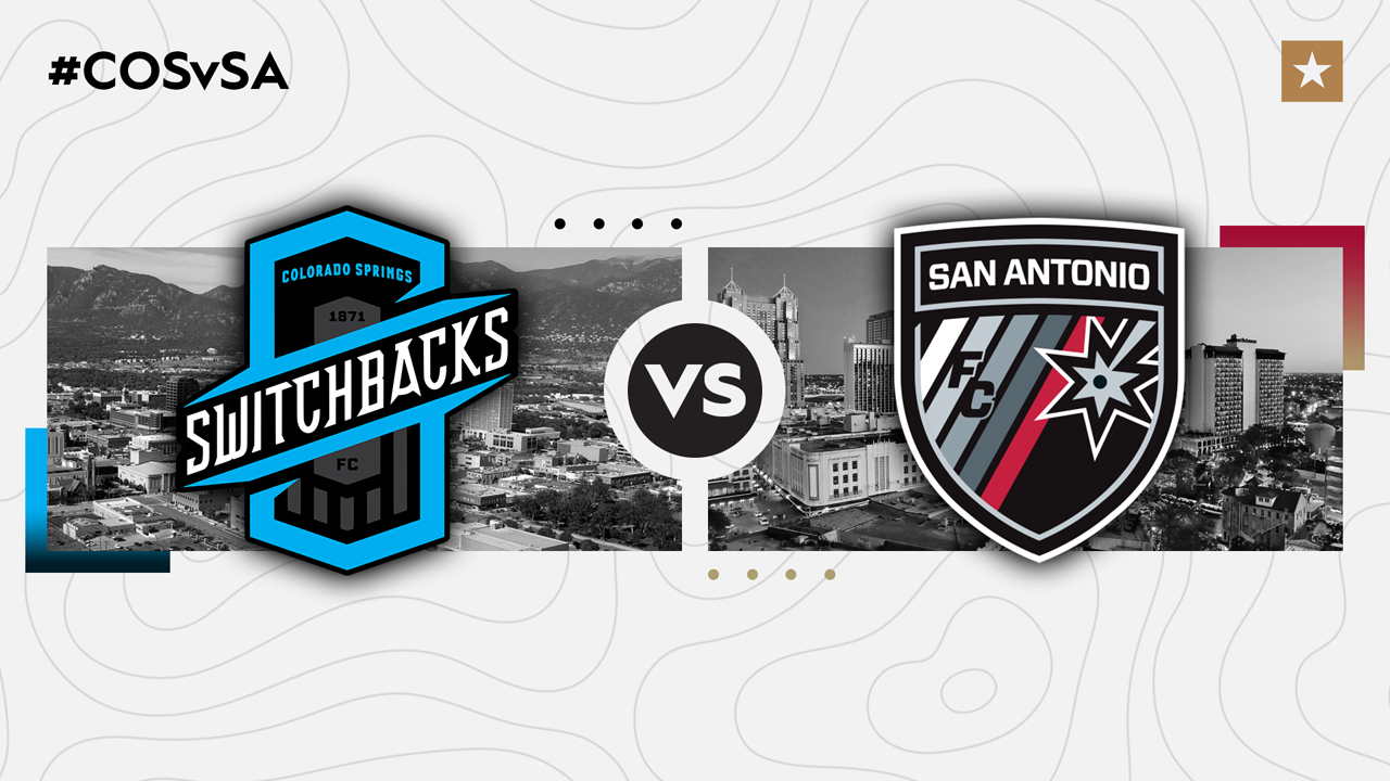 Colorado Springs Switchbacks vs San Antonio poster