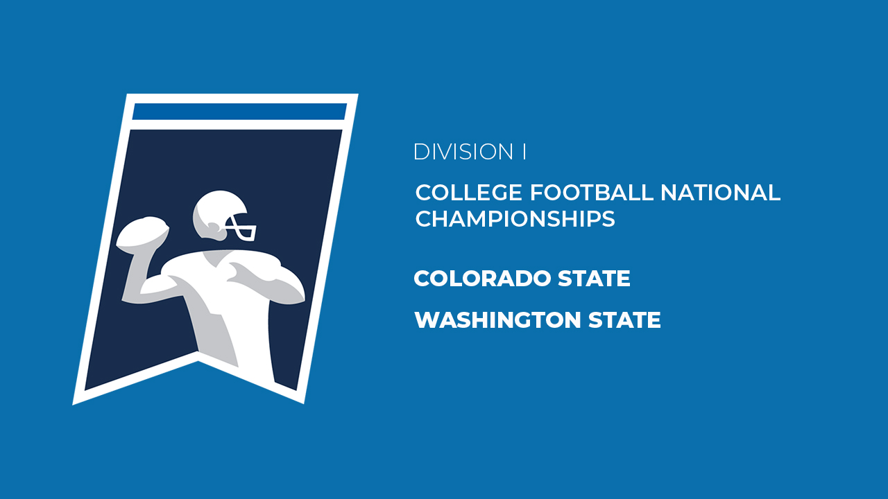 Colorado State vs Washington State poster