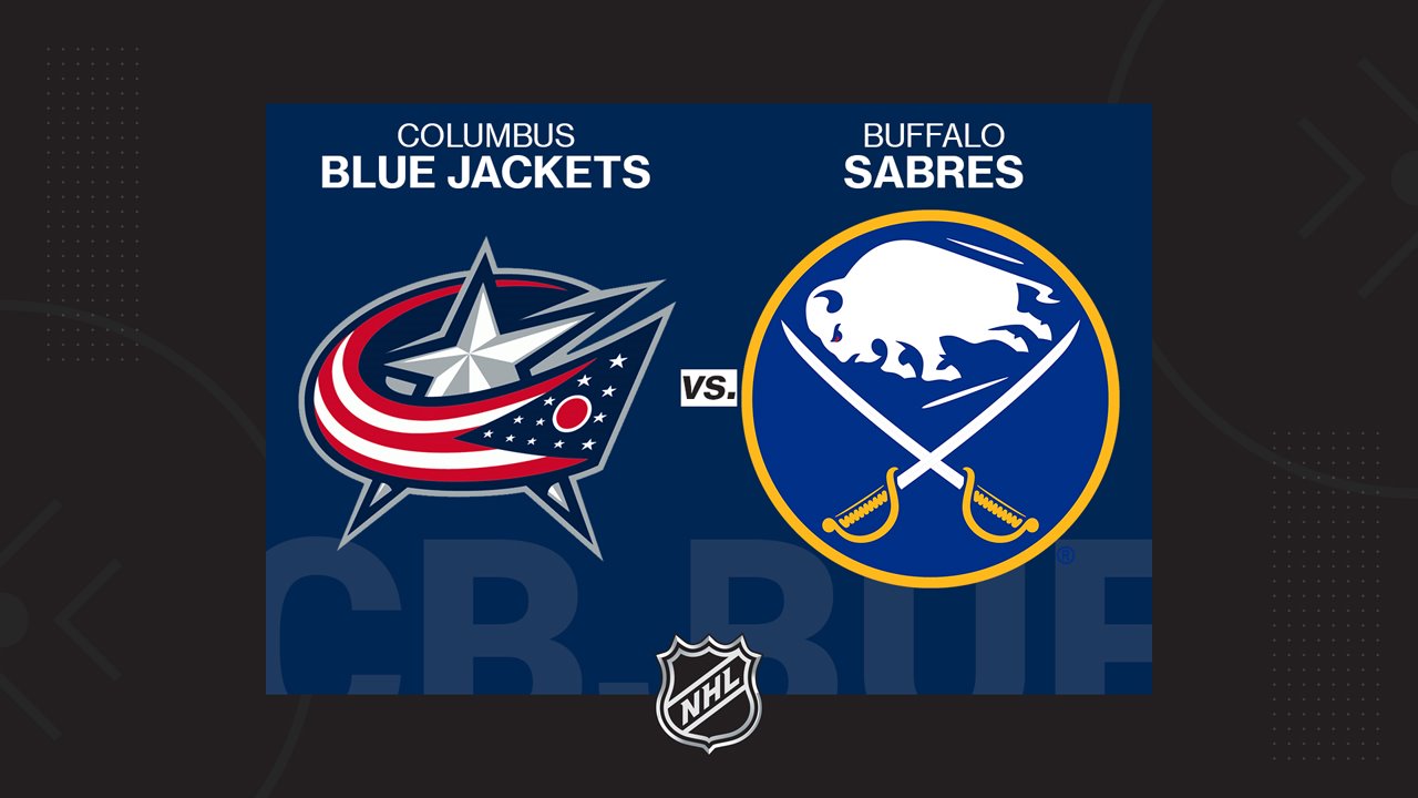 Columbus Blue Jackets vs Buffalo Sabres poster