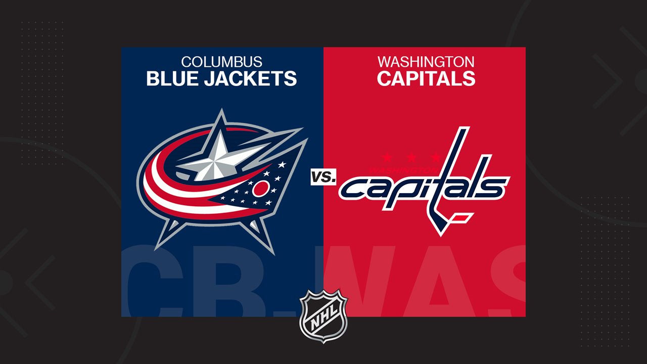 Columbus Blue Jackets vs Washington Capitals poster Columbus Blue Jackets vs Washington Capitals poster