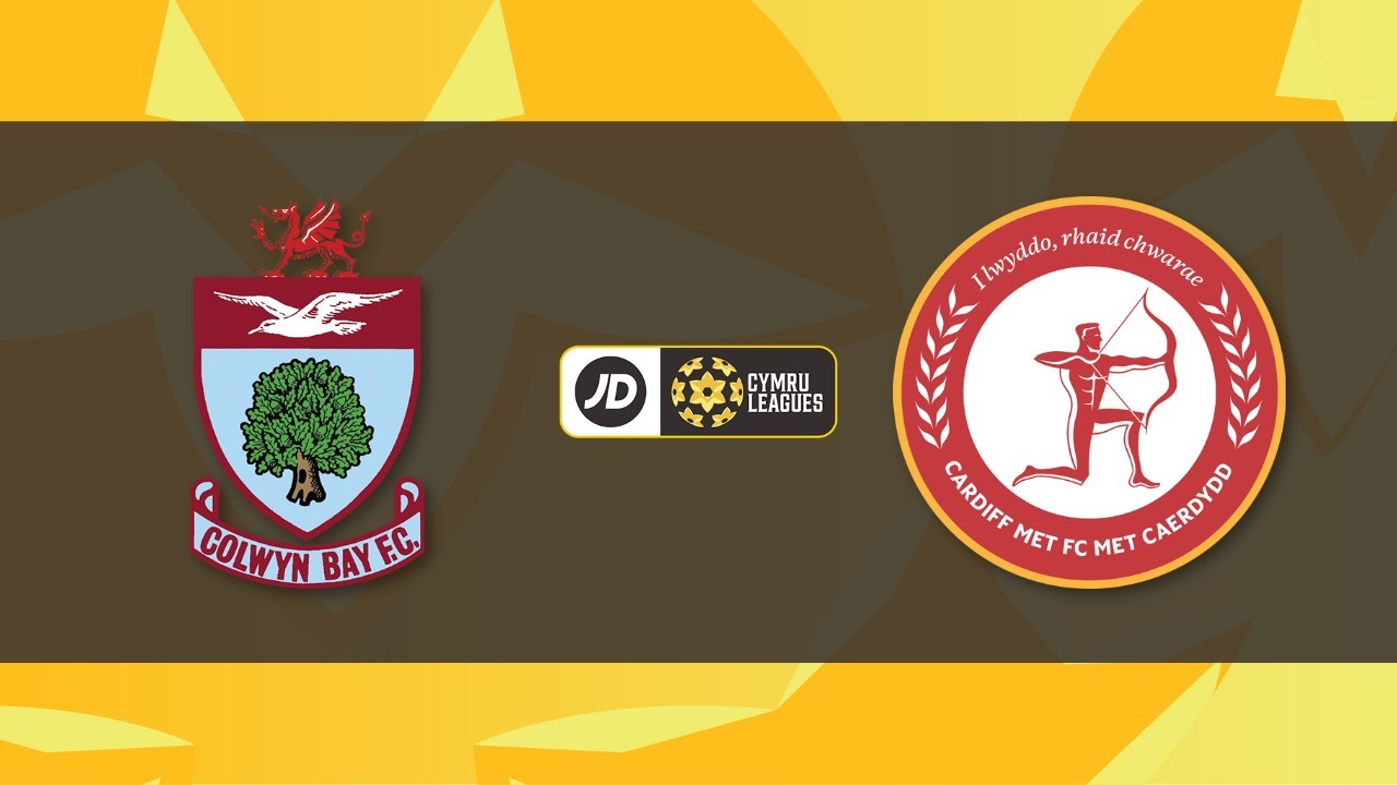Colwyn Bay vs Cardiff Metropolitan University poster
