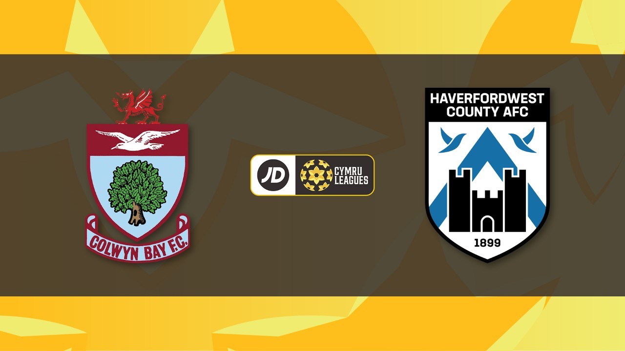 Colwyn Bay vs Haverfordwest County poster
