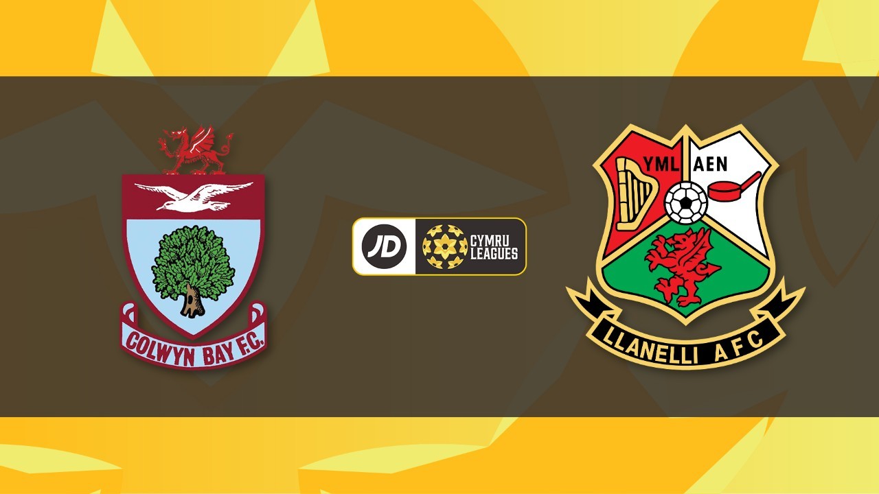 Colwyn Bay vs Llanelli Town poster