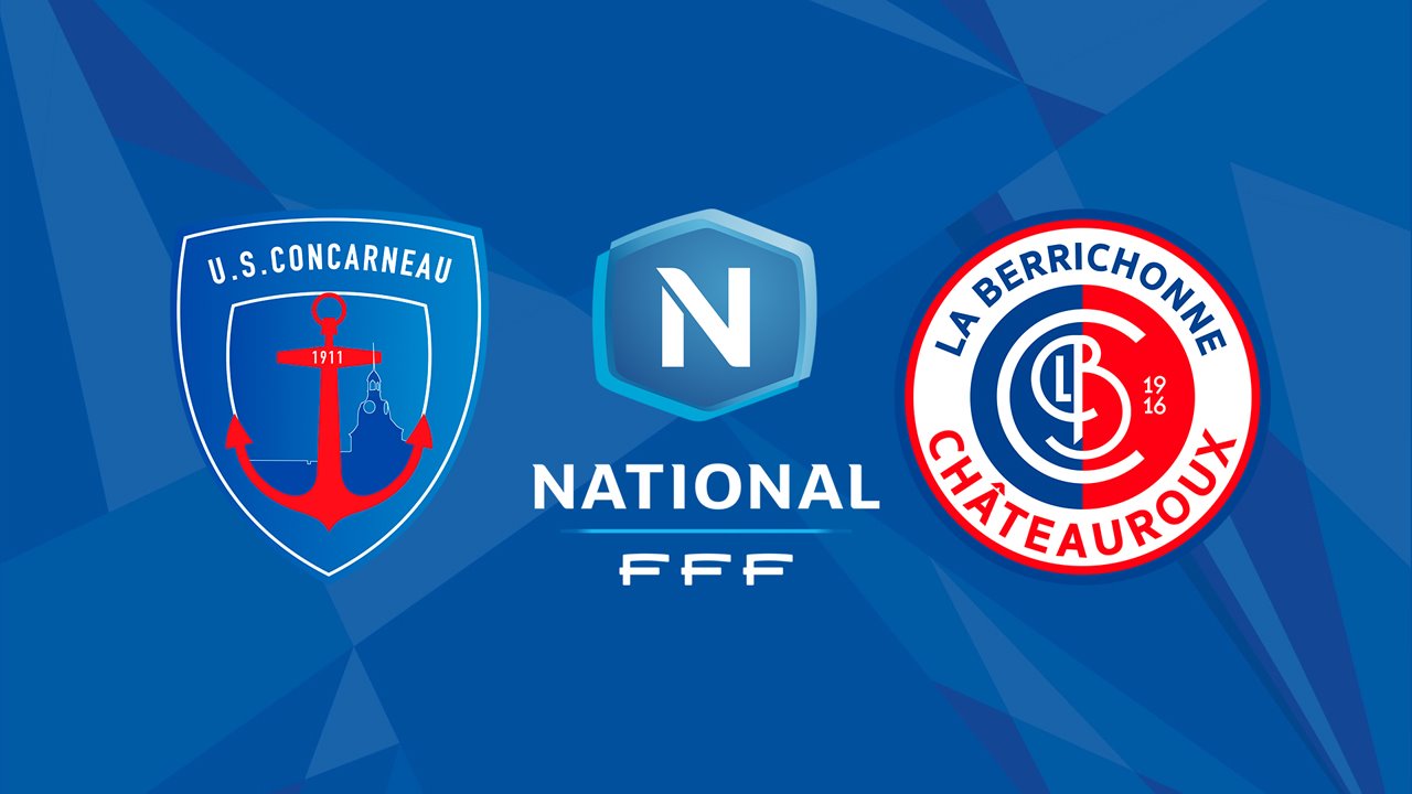 Concarneau vs Châteauroux poster