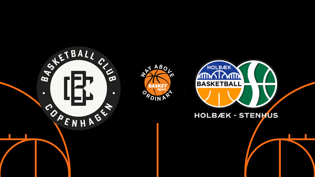 Copenhagen Basketball vs EBS Holbaek-Stenhus poster Copenhagen Basketball vs EBS Holbaek-Stenhus poster