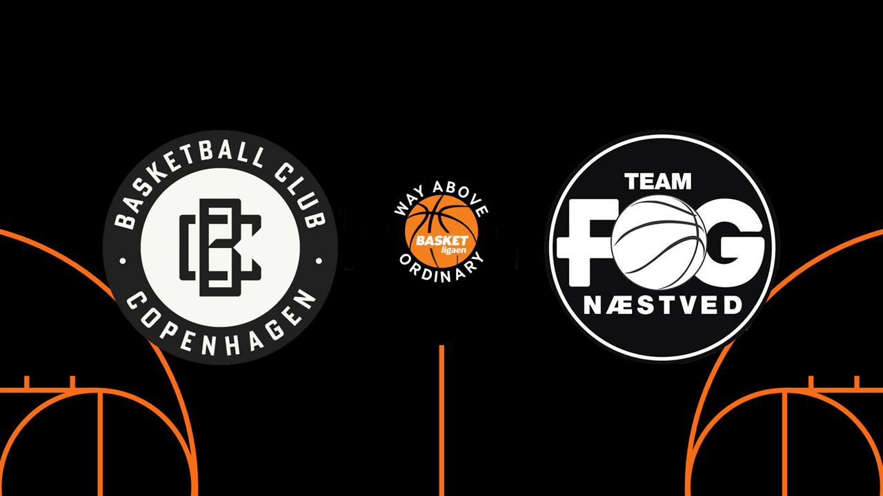 Copenhagen Basketball vs Team FOG Næstved poster