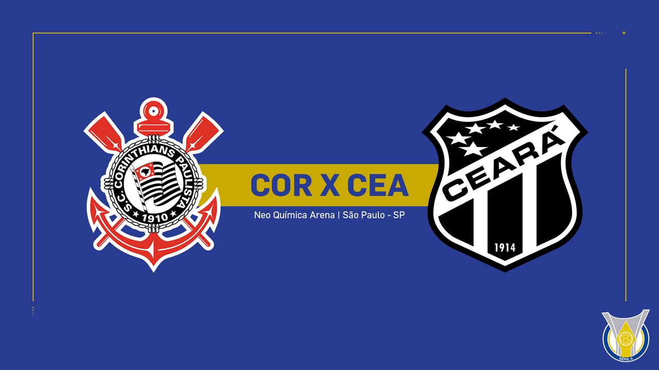 Corinthians vs Ceará poster