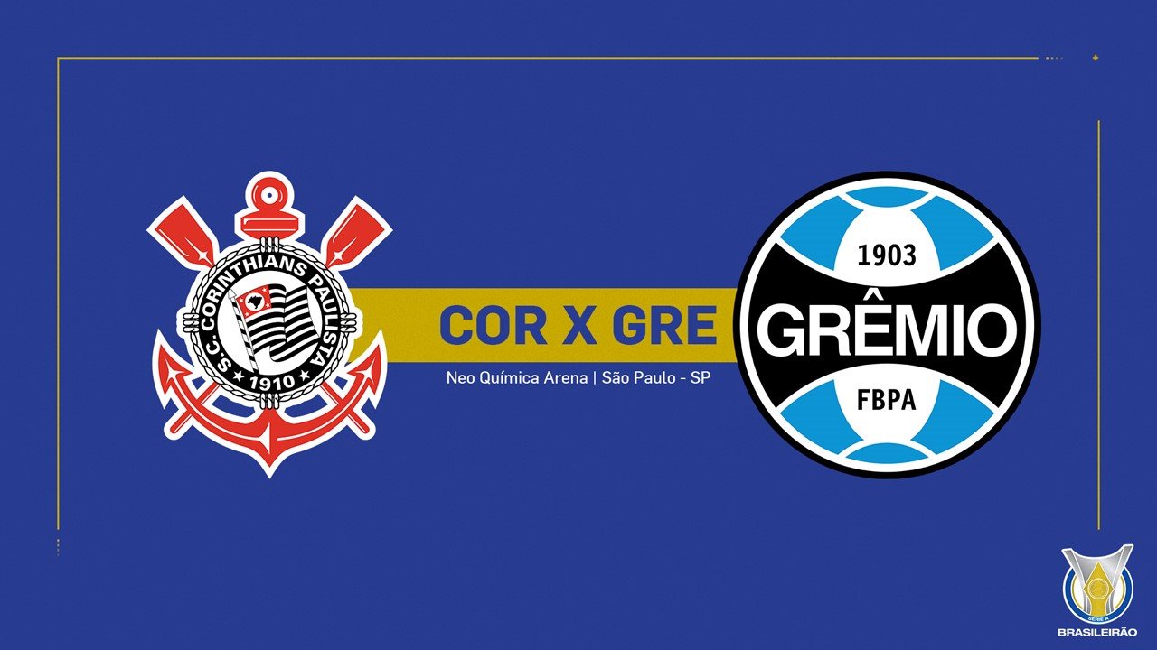 Corinthians vs Grêmio poster