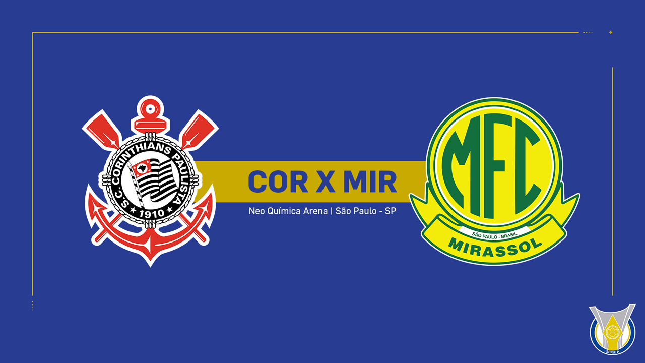 Corinthians vs Mirassol poster