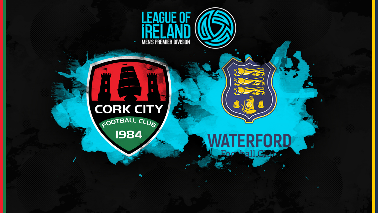 Cork City vs Waterford poster
