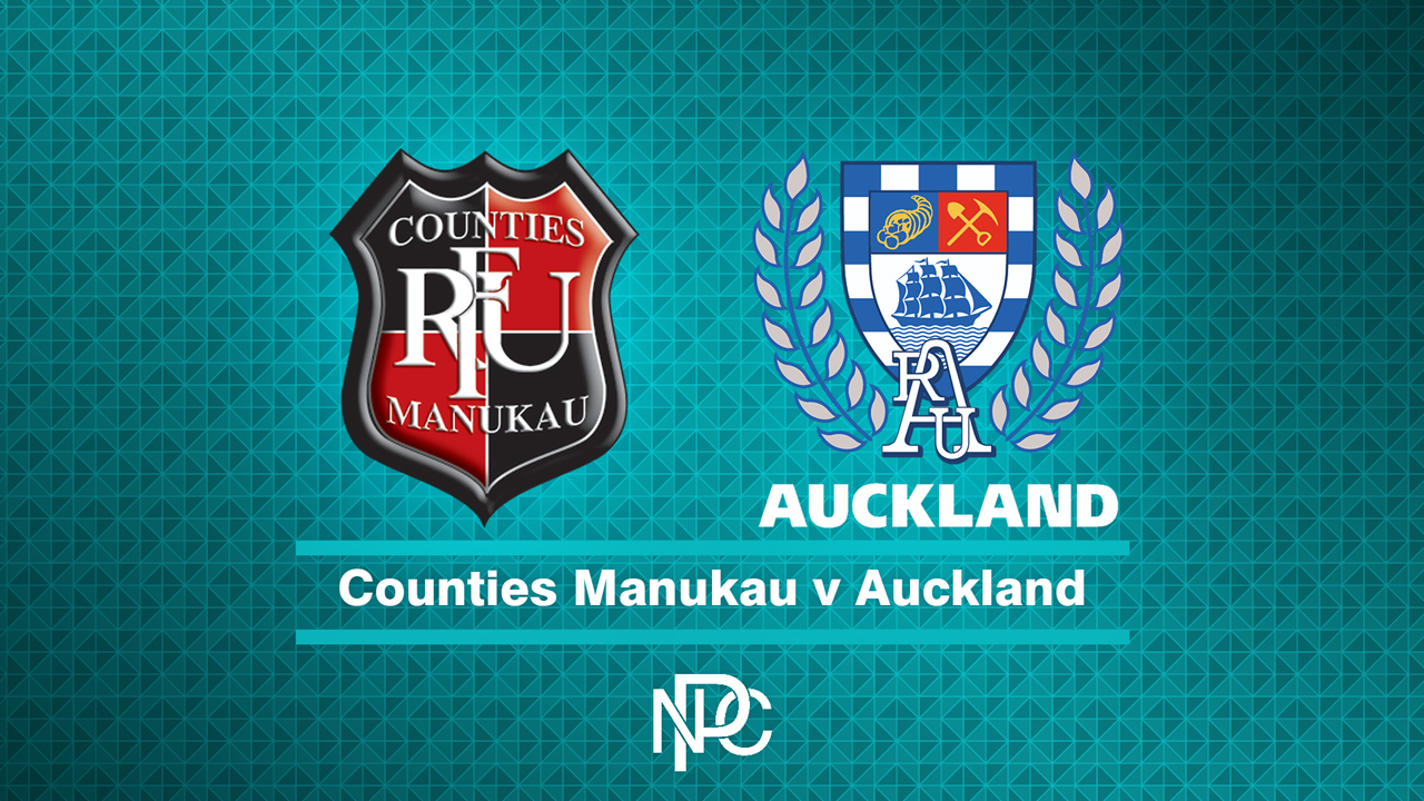 Counties Manukau vs Auckland poster