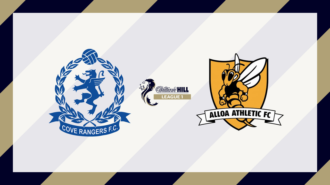 Cove Rangers vs Alloa Athletic poster Cove Rangers vs Alloa Athletic poster