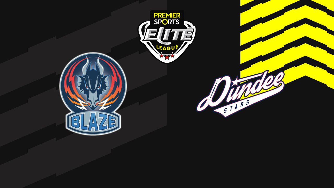 Coventry Blaze vs Dundee Stars poster Coventry Blaze vs Dundee Stars poster