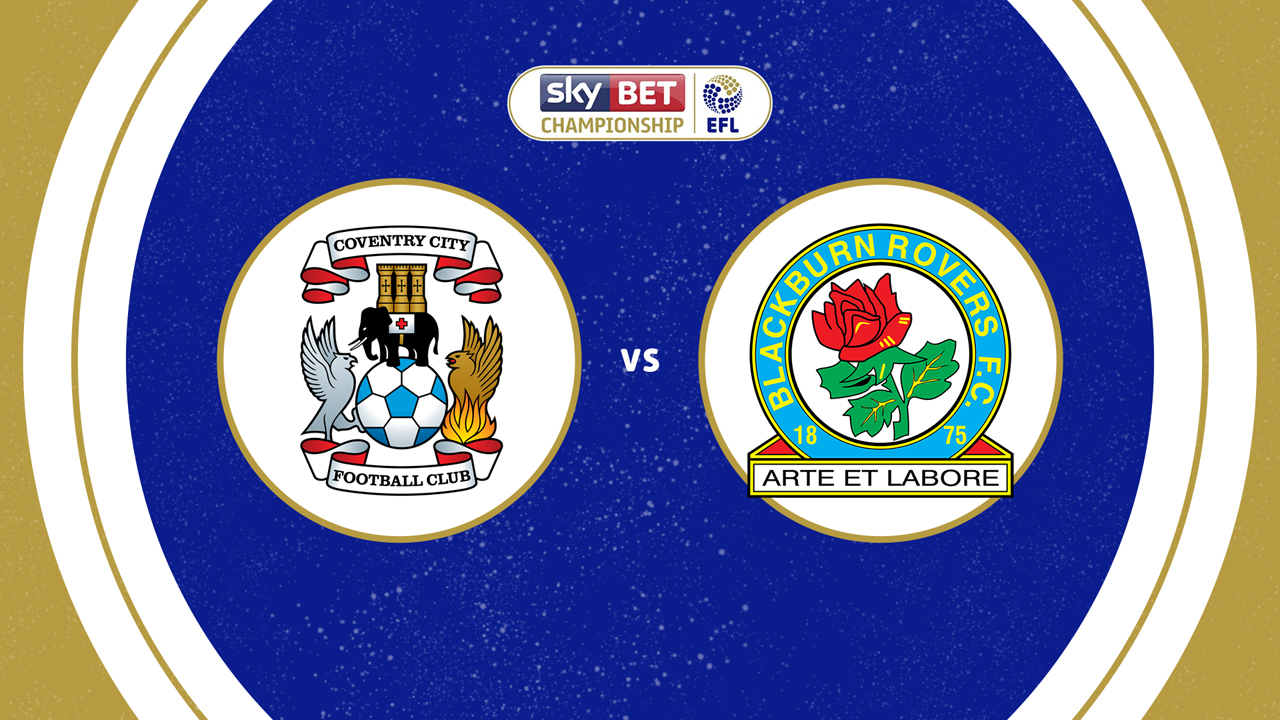 Coventry City vs Blackburn Rovers poster