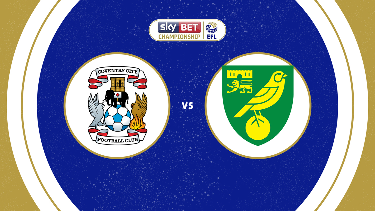 Coventry City vs Norwich City poster