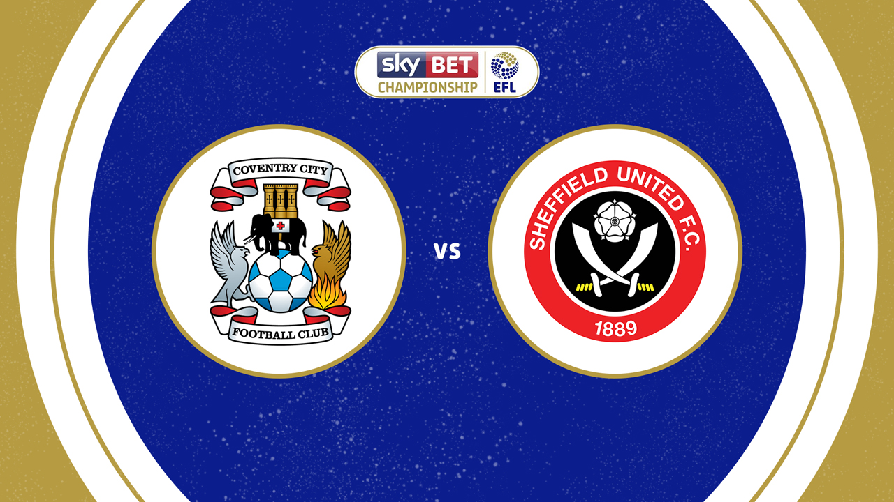 Coventry City vs Sheffield United poster