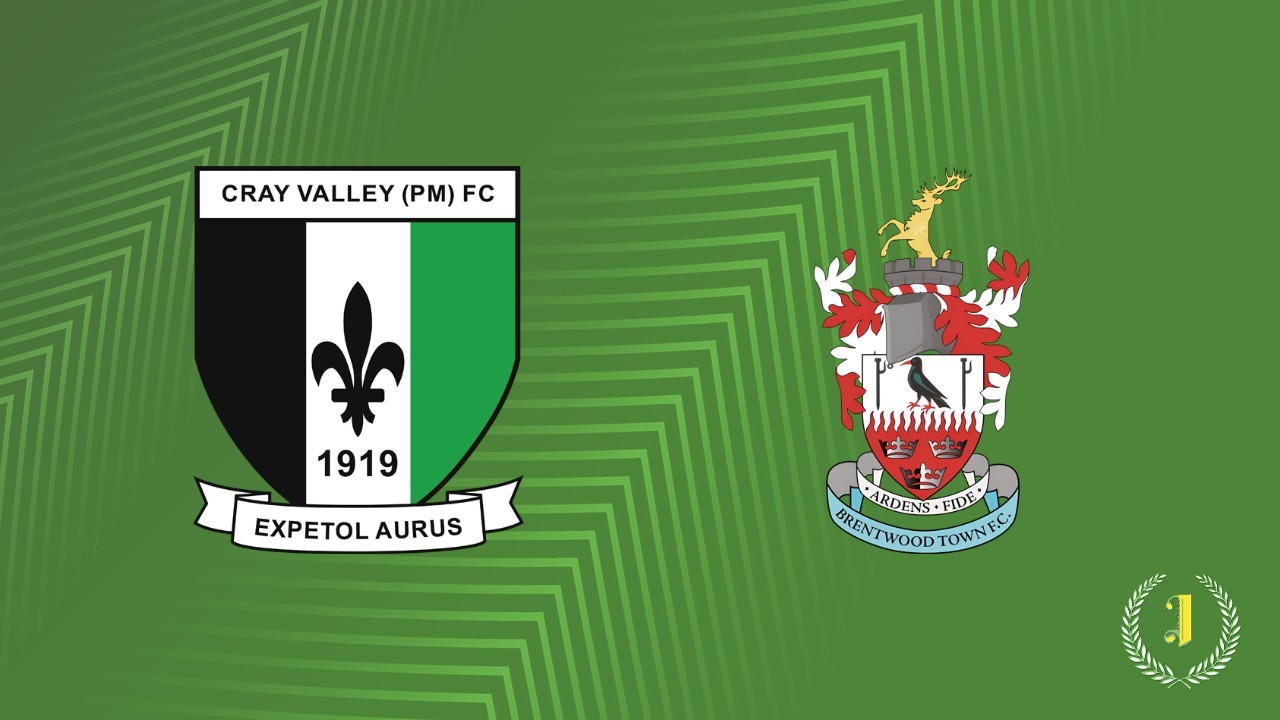 Cray Valley Paper Mills vs Brentwood Town poster