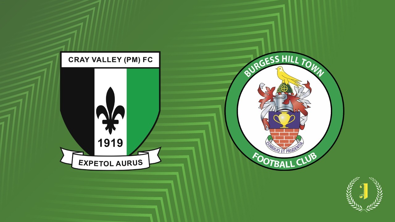 Cray Valley Paper Mills vs Burgess Hill Town poster