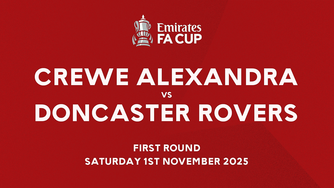 Crewe Alexandra vs Doncaster Rovers poster