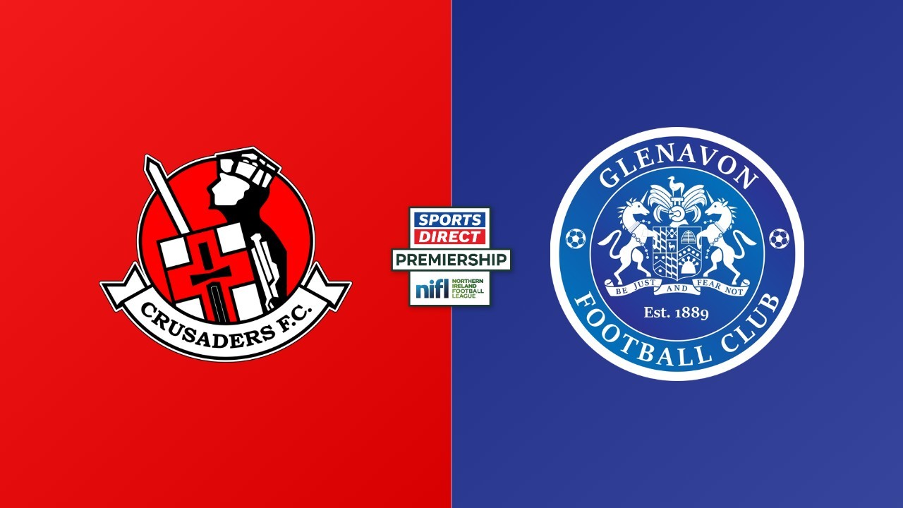 Crusaders vs Glenavon poster