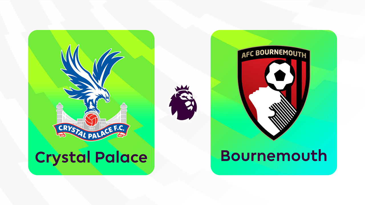 Crystal Palace vs Bournemouth poster