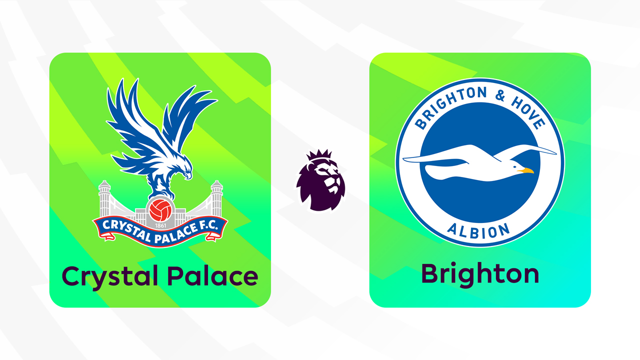 Crystal Palace vs Brighton and Hove Albion poster
