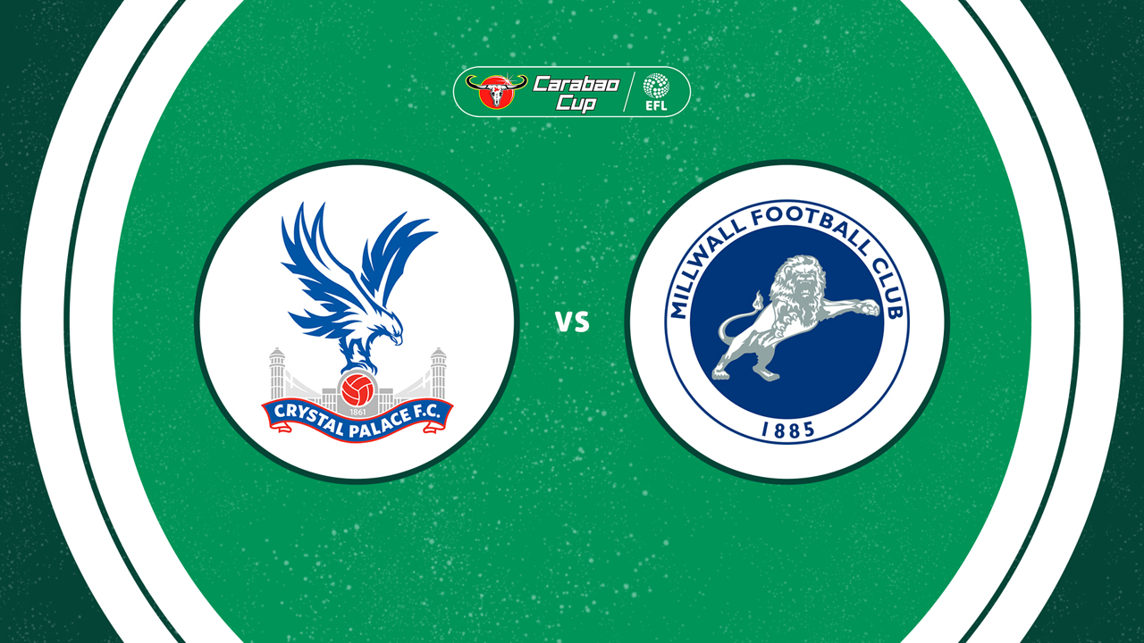 Crystal Palace vs Millwall poster