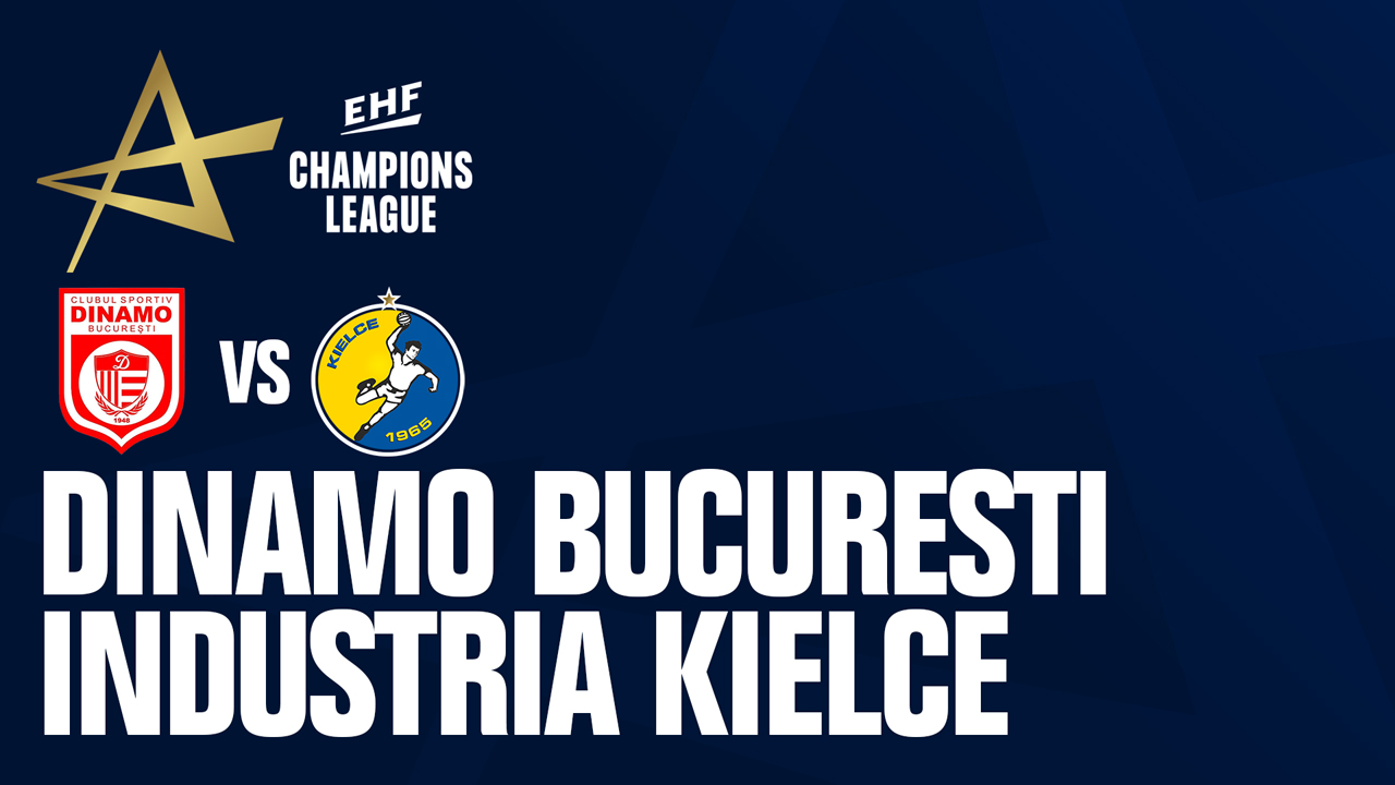 CS Dinamo București vs Vive Kielce poster CS Dinamo București vs Vive Kielce poster