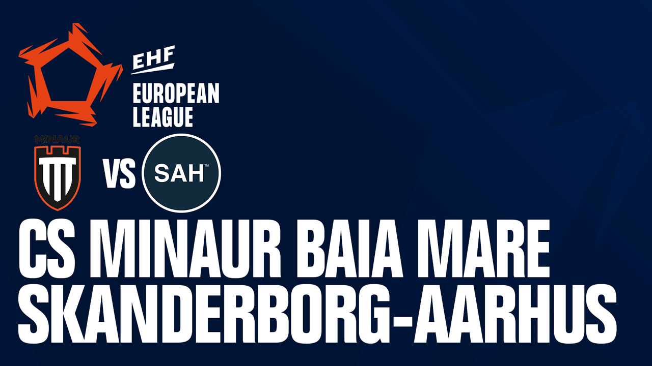 CS Minaur Baia Mare vs Skanderborg Aarhus Håndbold poster
