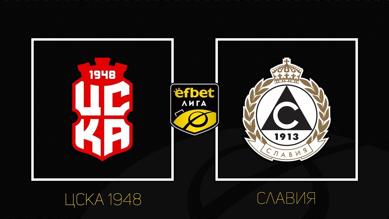 CSKA 1948 vs Slavia Sofia poster