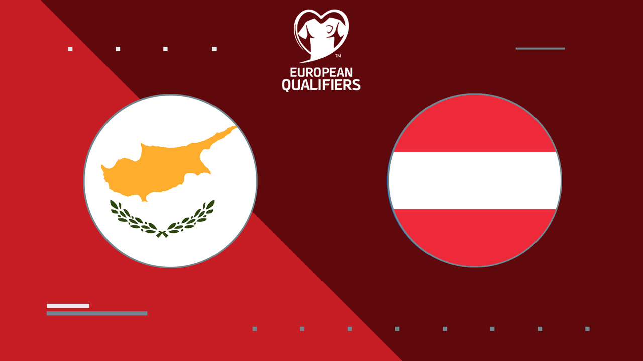 Cyprus vs Austria poster Cyprus vs Austria poster