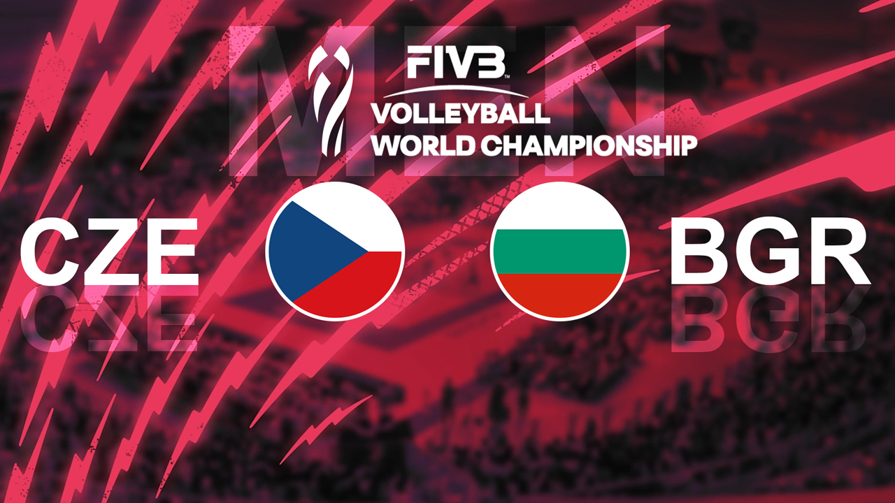 Czech Republic Volleyball vs Bulgaria Volleyball poster
