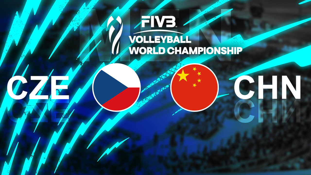 Czech Republic Volleyball vs China Volleyball poster