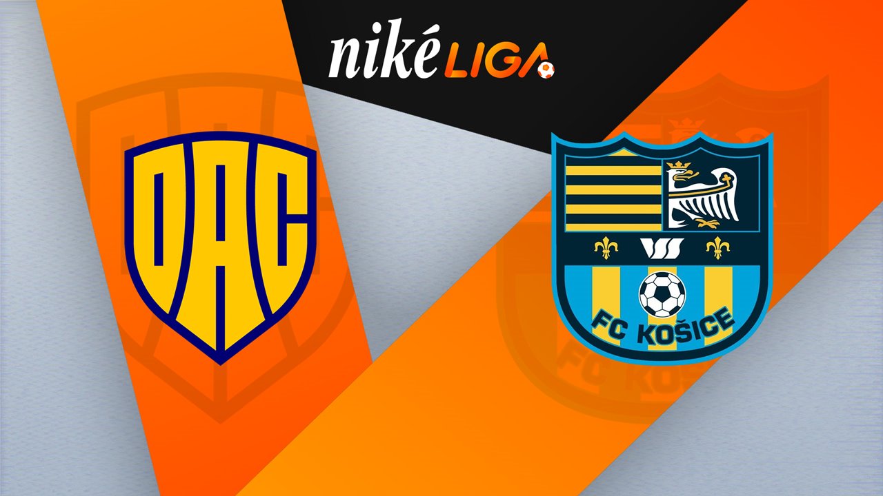 DAC 1904 Dunajská Streda vs Košice poster