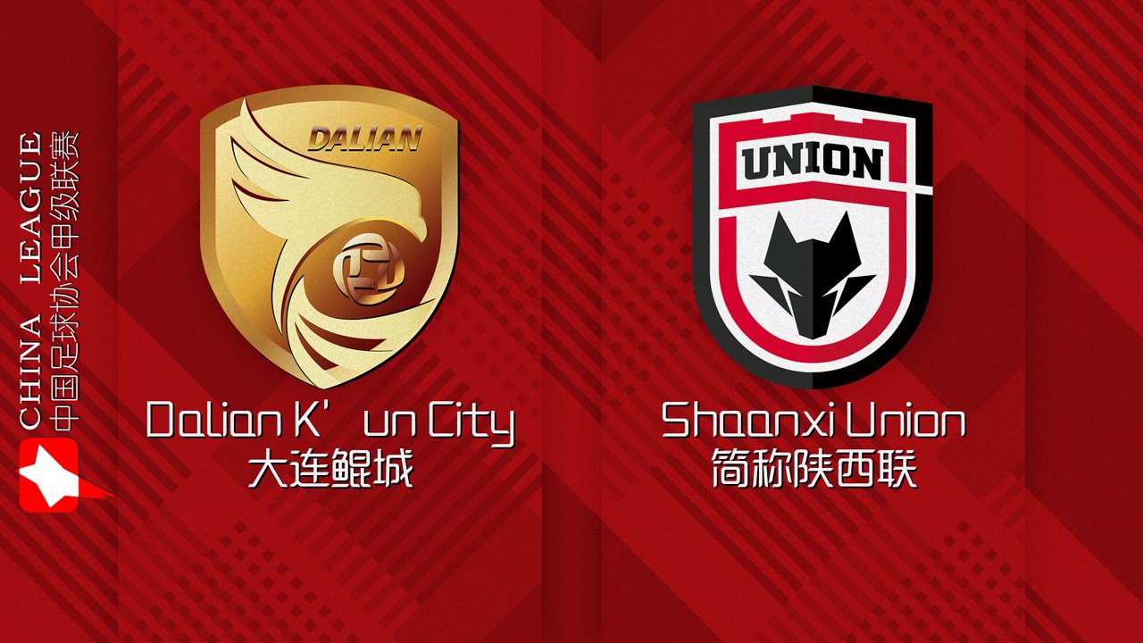 Dalian K'un City vs Shaanxi Union poster