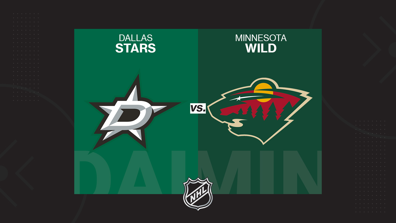 Dallas Stars vs Minnesota Wild poster