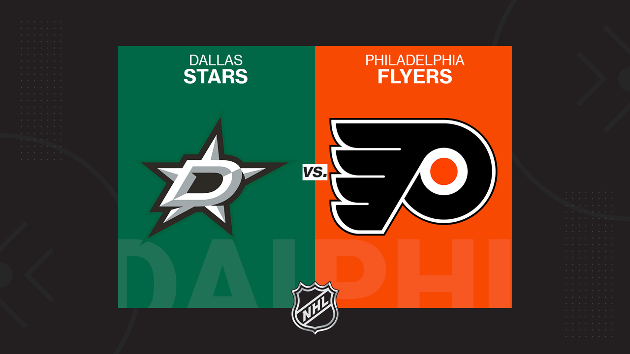 Dallas Stars vs Philadelphia Flyers poster Dallas Stars vs Philadelphia Flyers poster
