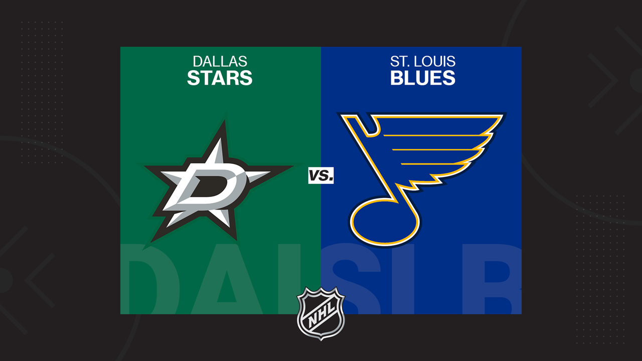 Dallas Stars vs St. Louis Blues poster