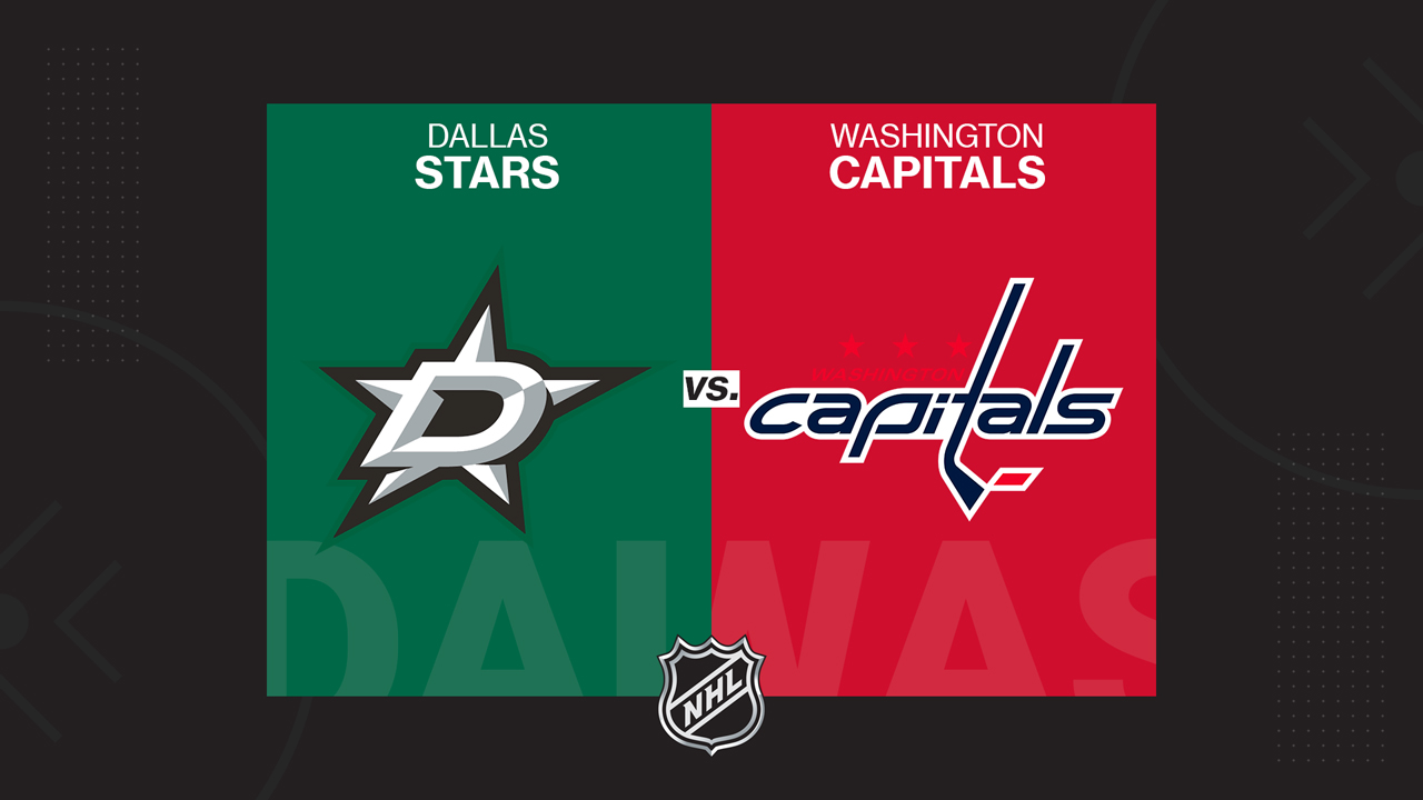 Dallas Stars vs Washington Capitals poster