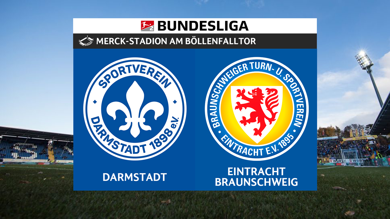 Darmstadt vs Eintracht Braunschweig poster