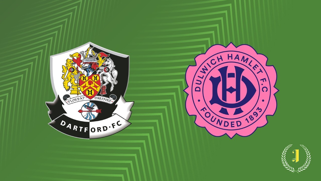 Dartford vs Dulwich Hamlet poster
