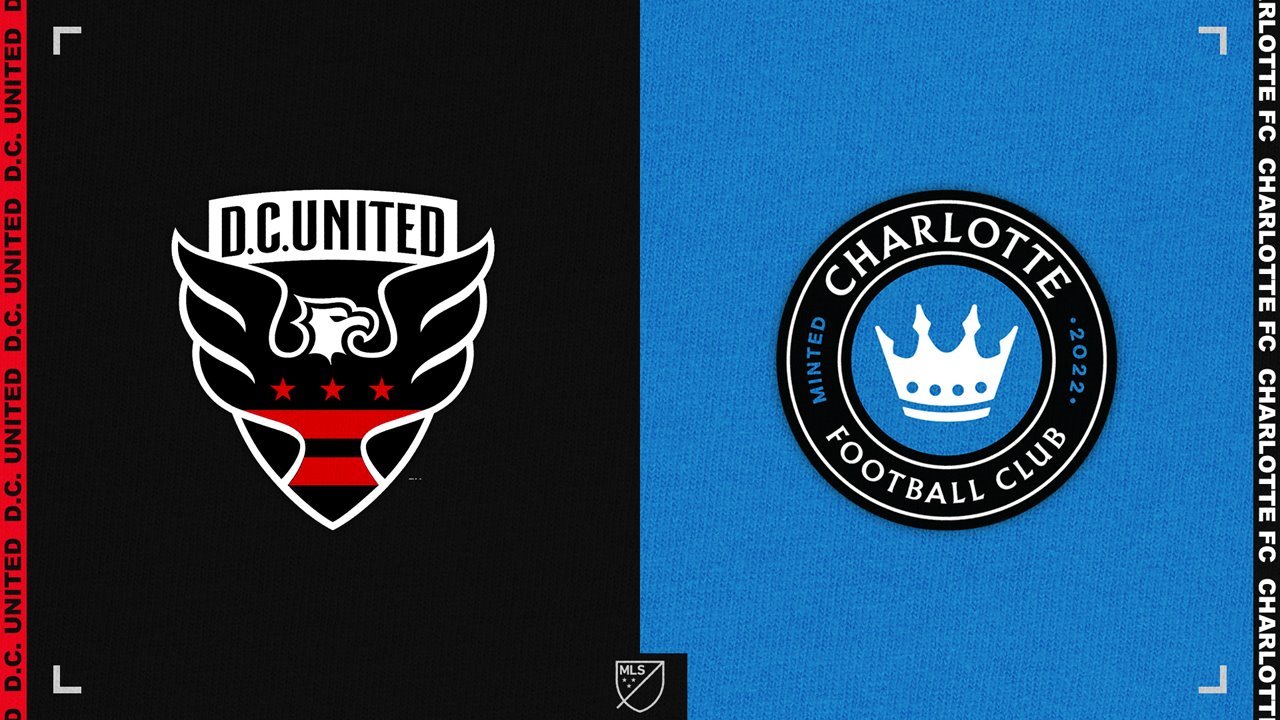 DC United vs Charlotte FC poster DC United vs Charlotte FC poster