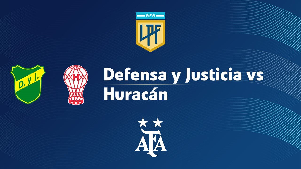 Defensa y Justicia vs Huracán poster