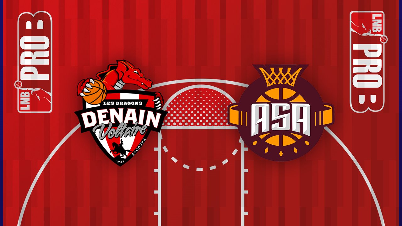 Denain Voltaire Basket vs Alliance Sport Alsace poster