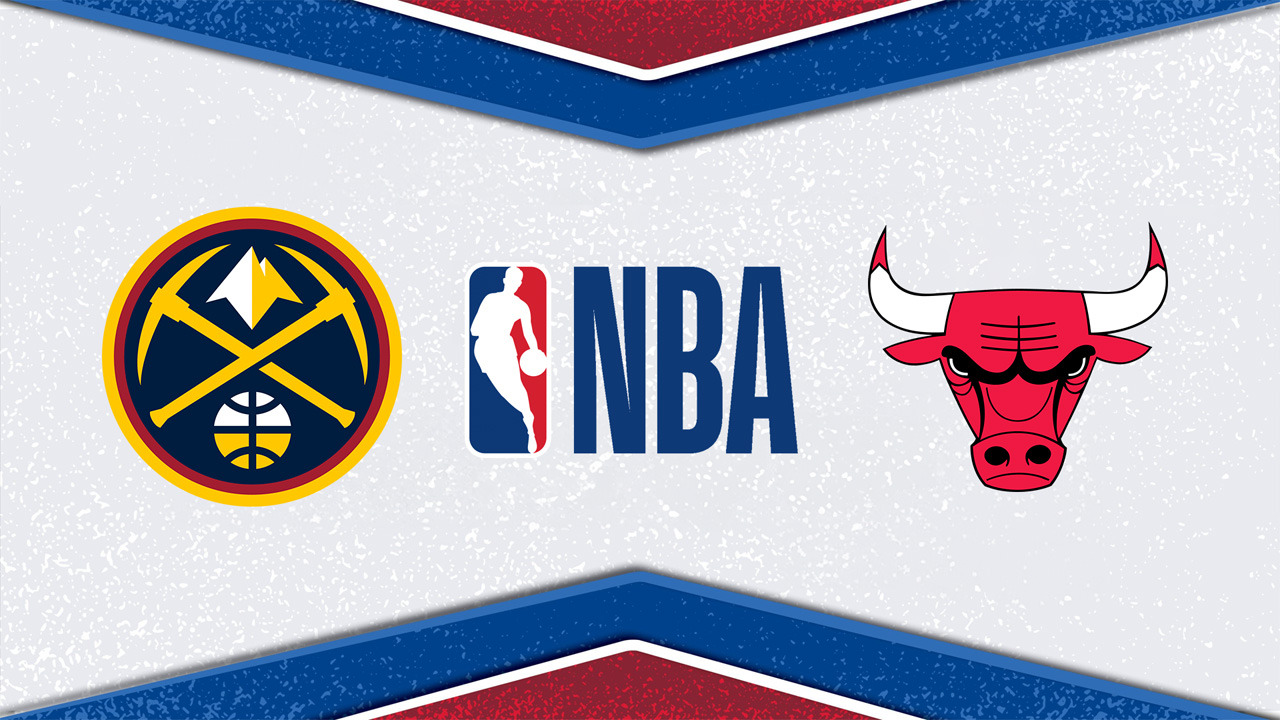 Denver Nuggets vs Chicago Bulls poster Denver Nuggets vs Chicago Bulls poster