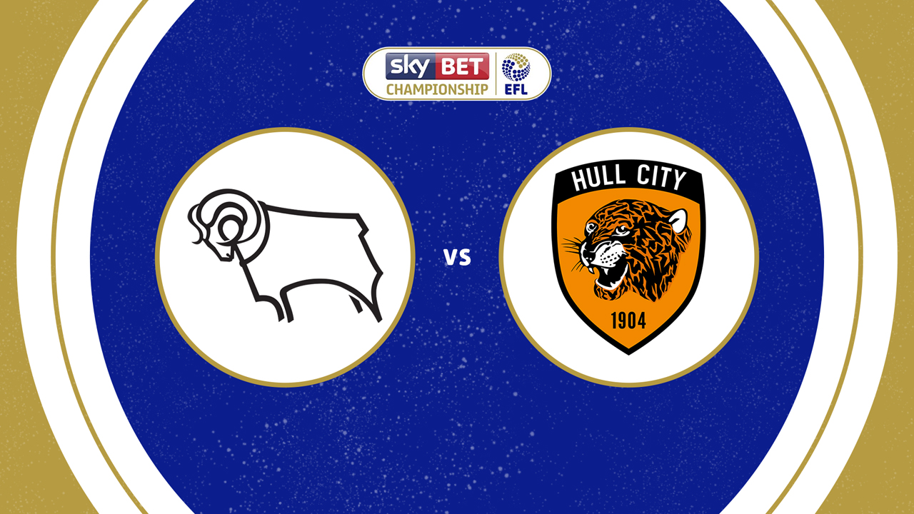 Derby County vs Hull City poster